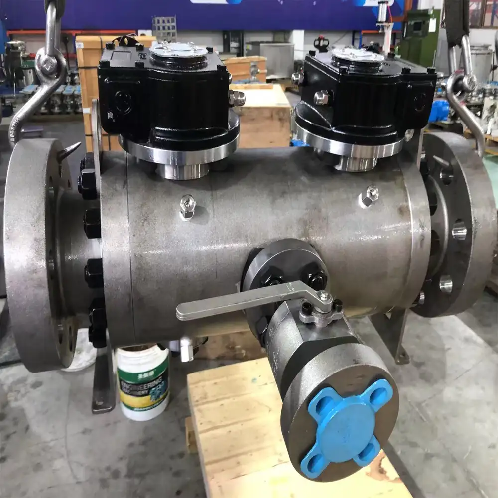 Trunnion DBB Ball Valve