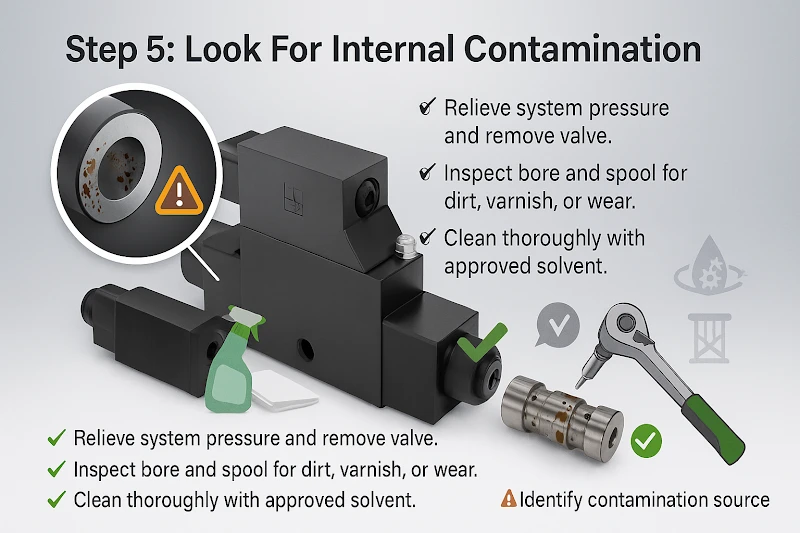 Step 5: Look For Internal Contamination