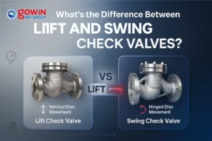 Lift Check Valve vs Swing Check Valve