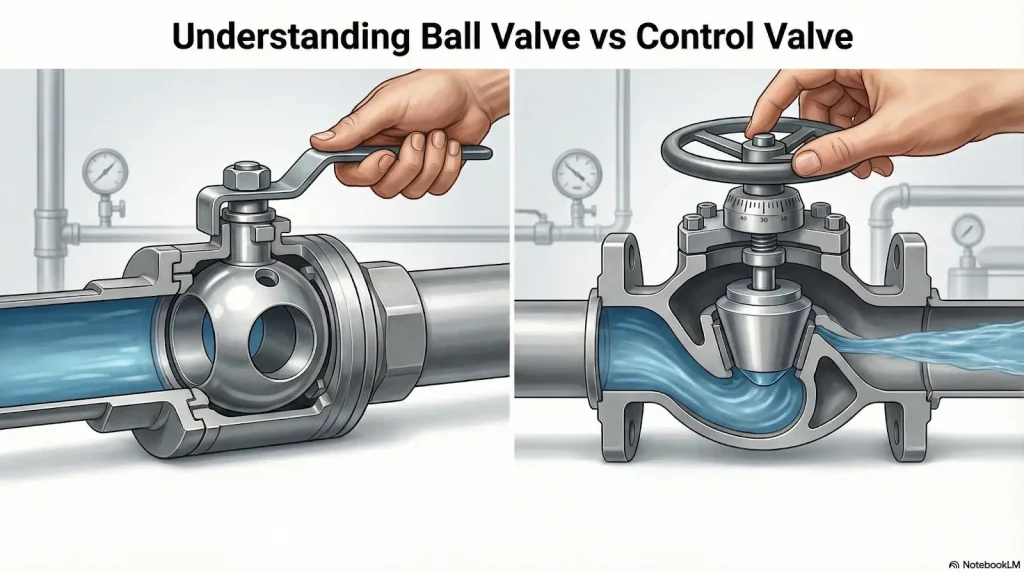Is a Ball Valve a Control Valve? Key Differences Explained